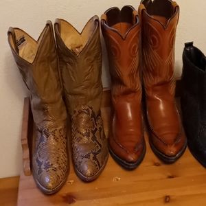 Western boots pythons